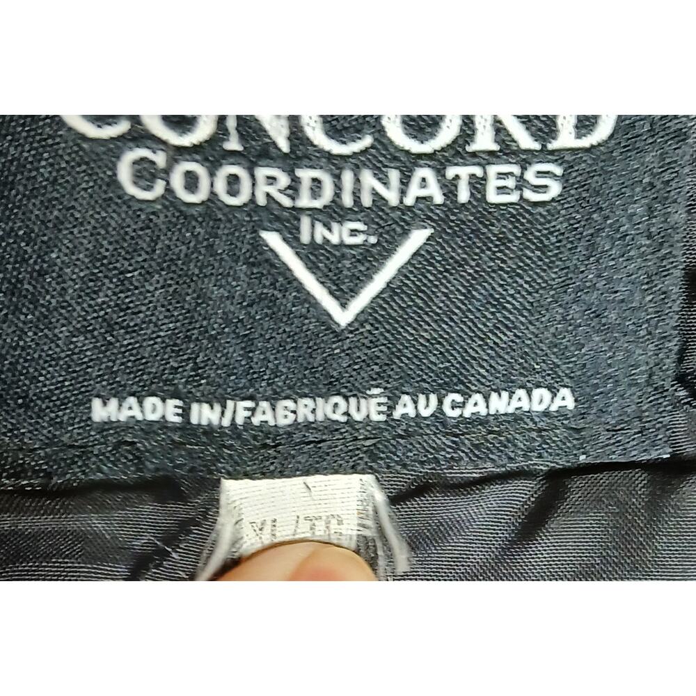 Vintage Mens XL GM Truck 360 Varsity‎ Jacket Black Leather Sleeves Full Snap - Picture 6 of 11
